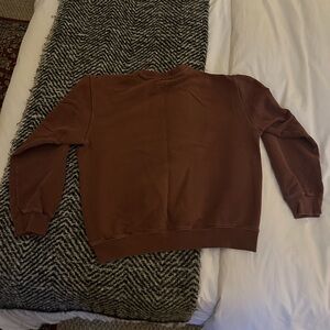 Madewell Men's Rich Brown Crewneck Sweater